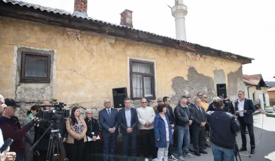 Mandić prisustvovao otvaranju Ulice Eldina Hrapovića u Pljevljima