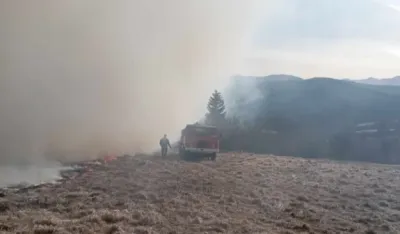 Pljevlja: Prijavljeni novi požari, jak vjetar otežava ga&scaron;enje