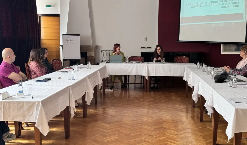 Održan prvi trening posvećen unaprjeđenju za&scaron;tite osoba koje su iskusile porodično i rodno zasnovano nasilje