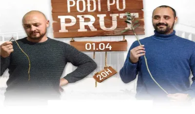 Комичари Игор и Александар Шуковић у КИЦ-у "Зета"