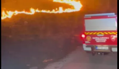 Bijelo Polje: Lokalizovani požari, vatra prijetila kućama i &scaron;kolama