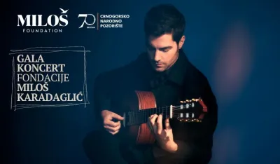 Prvi Gala koncert Fondacije "Milo&scaron; Karadaglić" U CNP-u