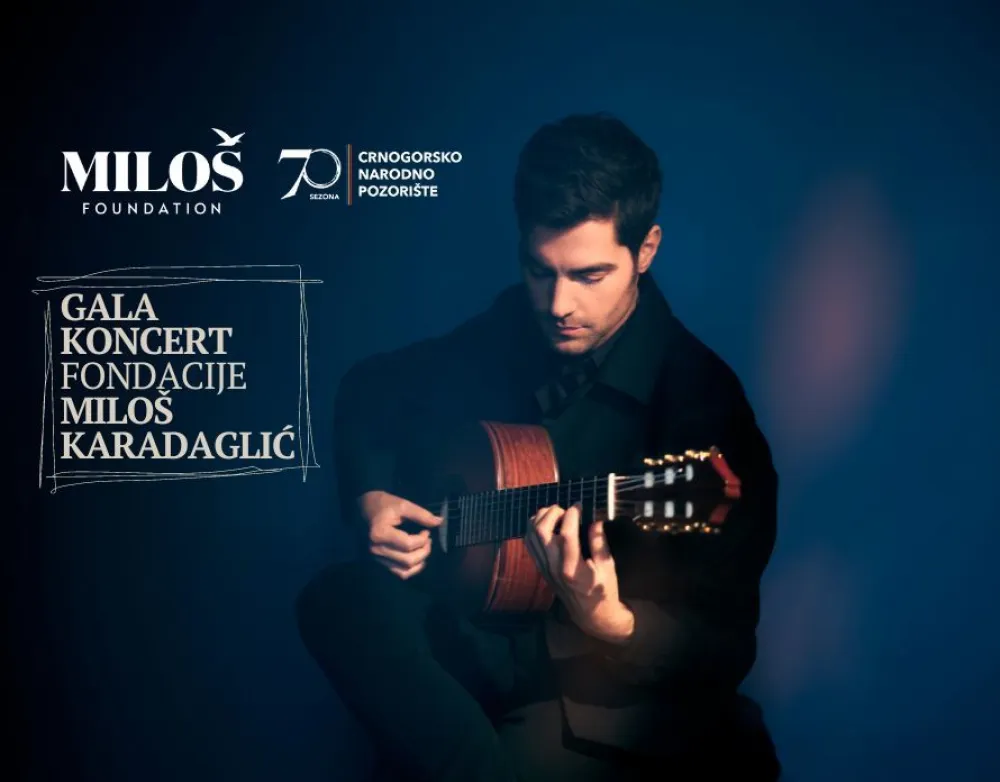 Prvi Gala koncert Fondacije "Milo&scaron; Karadaglić" U CNP-u