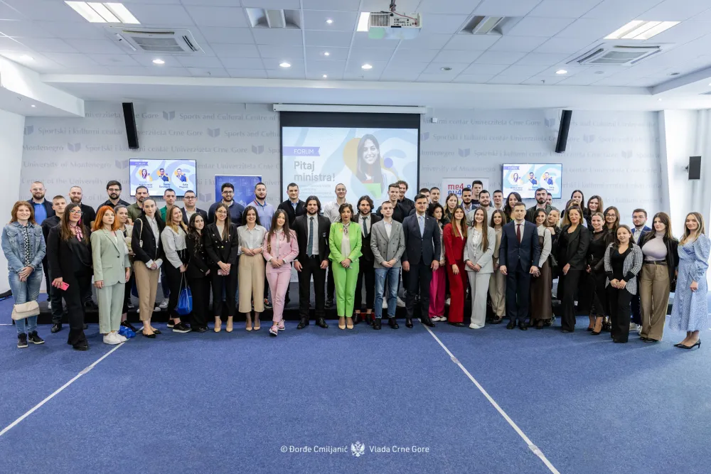 Sa foruma &bdquo;Pitaj ministra&ldquo; poručeno: Mladi su pokretačka snaga da se proces evropskih integracija privede&nbsp;kraju