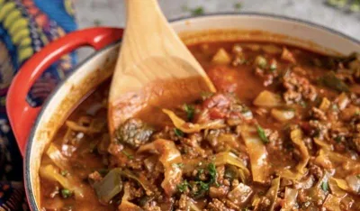 Napravite goveđu čorbu s kupusom