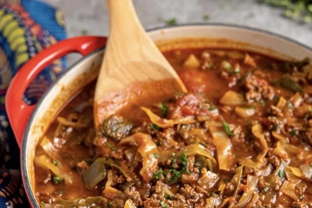 Napravite goveđu čorbu s kupusom