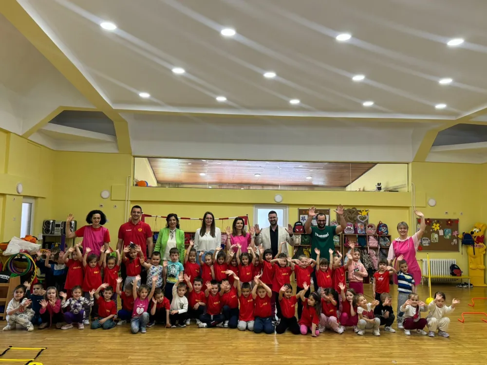 Jak&scaron;ić Stojanović: Važno je da djeca u ranom djetinjstvu spoznaju važnost sporta