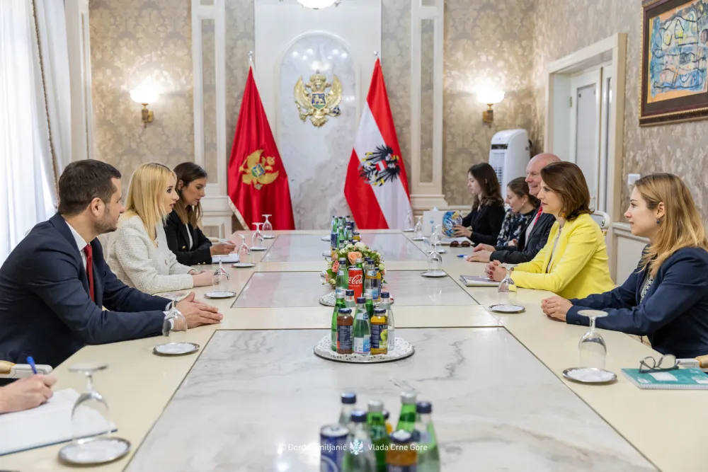 Gorčević sa saveznim ministrima Austrije: Puna podr&scaron;ka Crnoj Gori da ubrza pristupanje EU