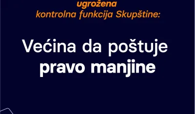 Institut alternativa: Većina da po&scaron;tuje pravo manjine