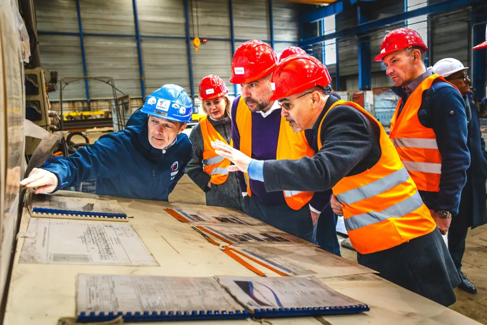 Krapović posjetio francusko brodogradili&scaron;te "Kership": Planirana nabavka patrolnih brodova