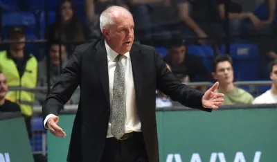 Zeljko Obradovic, utakmica Buducnost Partizan