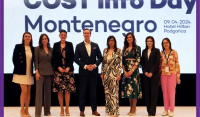 COST program&nbsp;važna poveznica Crne Gore sa evropskim istraživačkim zajednicama