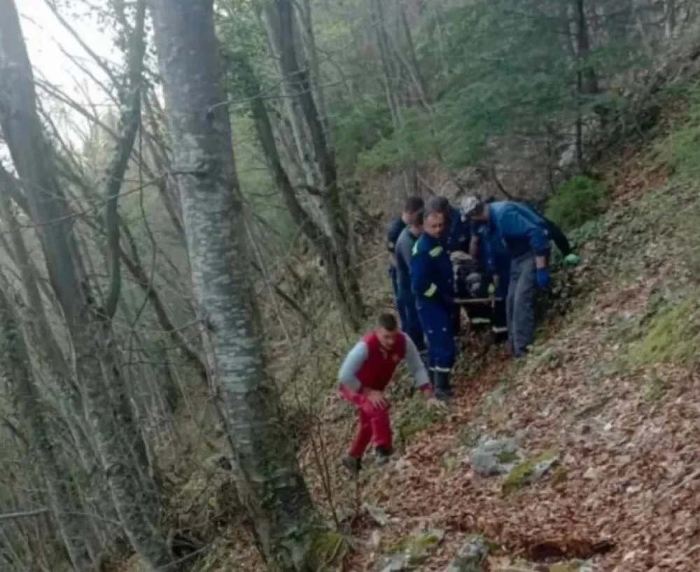 Pljevlja: Mladić pao sa litice, zadobio te&scaron;ke tjelesne povrede