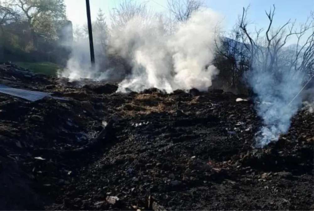 Porodici Pepeljak iz sela Godijevo izgoreli &scaron;tala i 1.000 bala sijena