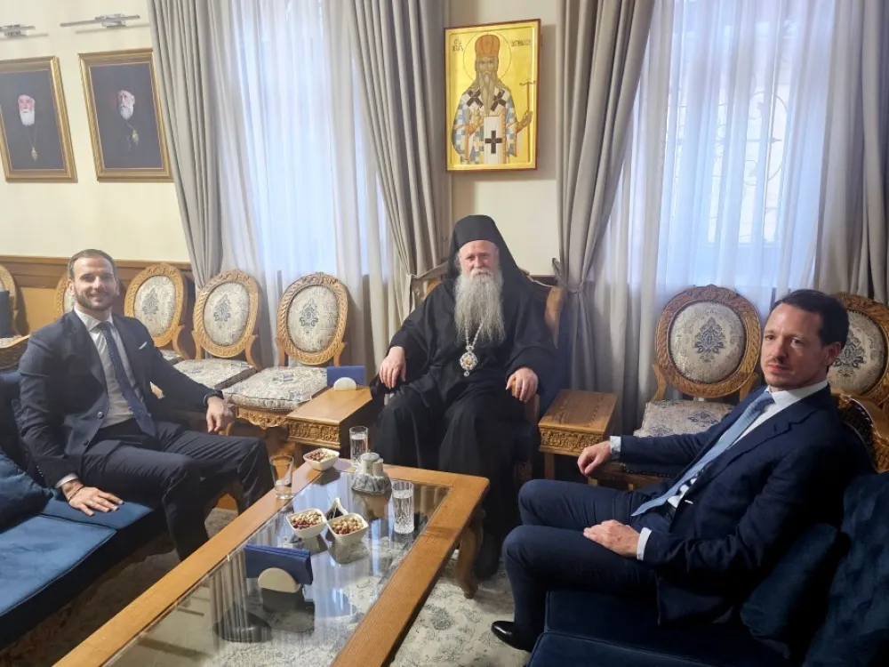 Princ Filip Karađorđević posjetio Cetinjski manastir