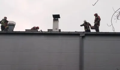 Požar na hotelu Franca u Pljevljima