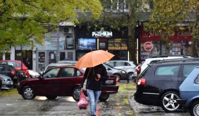 Danas oblačno, povremeno ki&scaron;a, pljuskovi i grmljavina