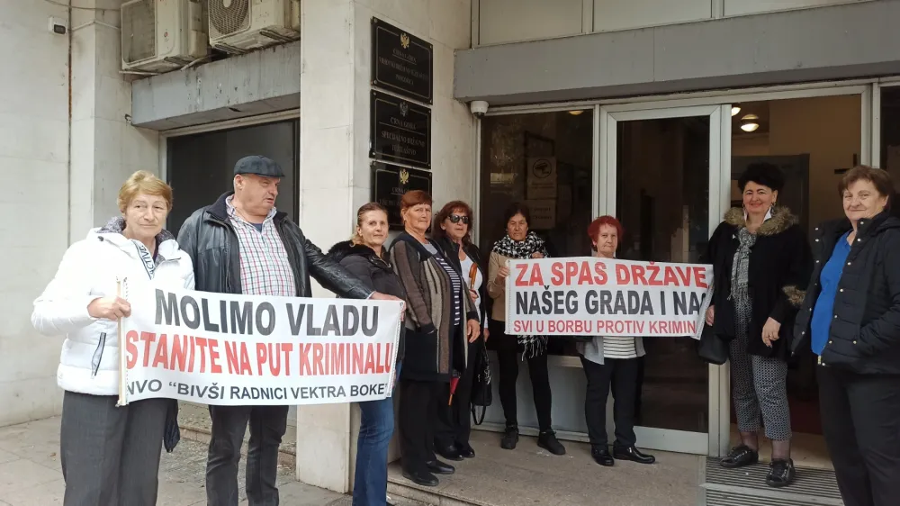 Radnici "Vektra Boke"