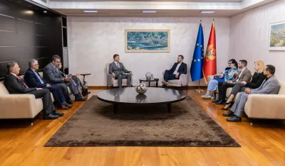 Spajić sa predstavnicima Unije poslodavaca: Ubrzana EU integracija značajna za privredu i poslodavce