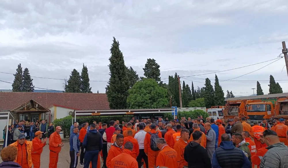 &Scaron;trajk radnika Čistoće