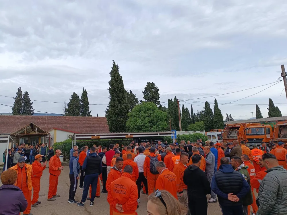 &Scaron;trajk radnika Čistoće