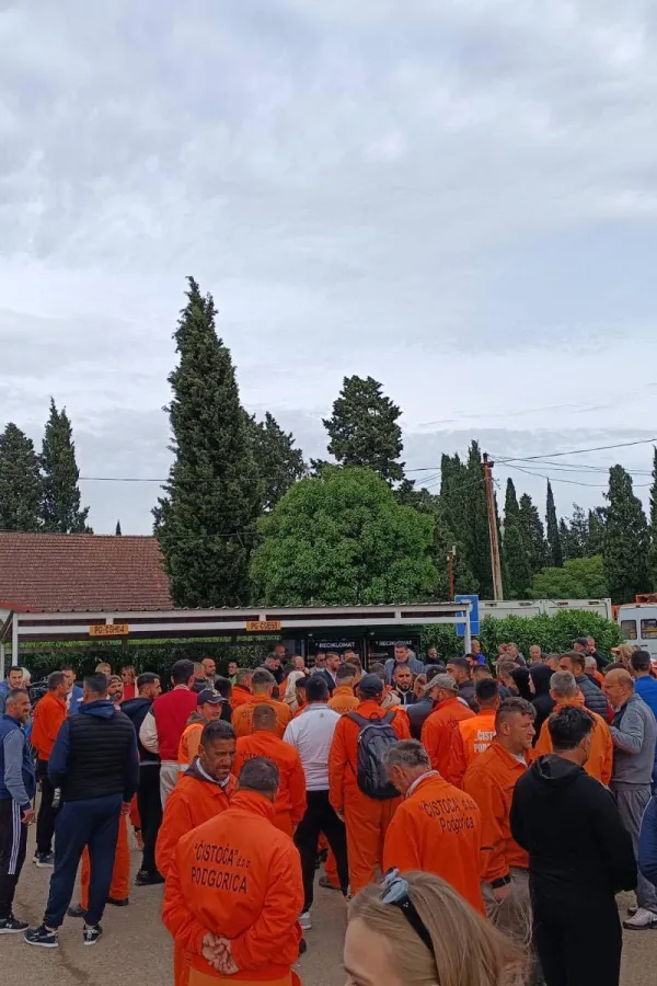 &Scaron;trajk radnika Čistoće