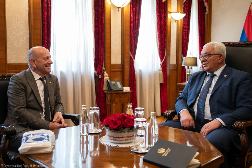 Mandić ugostio potpredsjednikom Savjeta za dijasporu Vlade Crne Gore