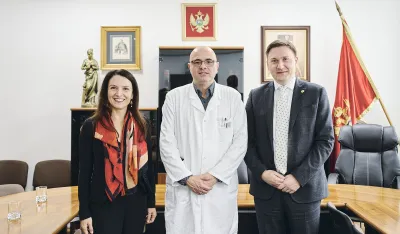 Delegacija UNICEF-a i Ministarstva zdravlja u posjeti porodili&scaron;tu u OB cetinje