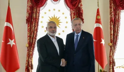 Erdogan sa liderom Hamasa