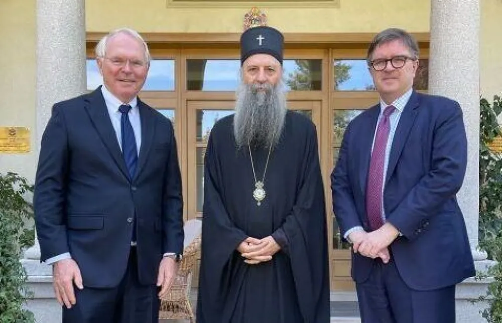 Patrijarh Porfirije sa američkim zvaničnicima: Neizmjenjen stav &ndash; KiM je dio Srbije