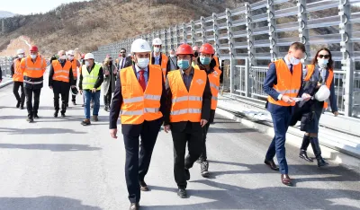 Министар капиталних инвестиција обишао радове на ауто-путу