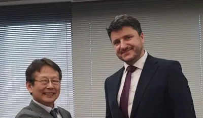 Milisav Raspopović i&nbsp;Kimitake Nakamura