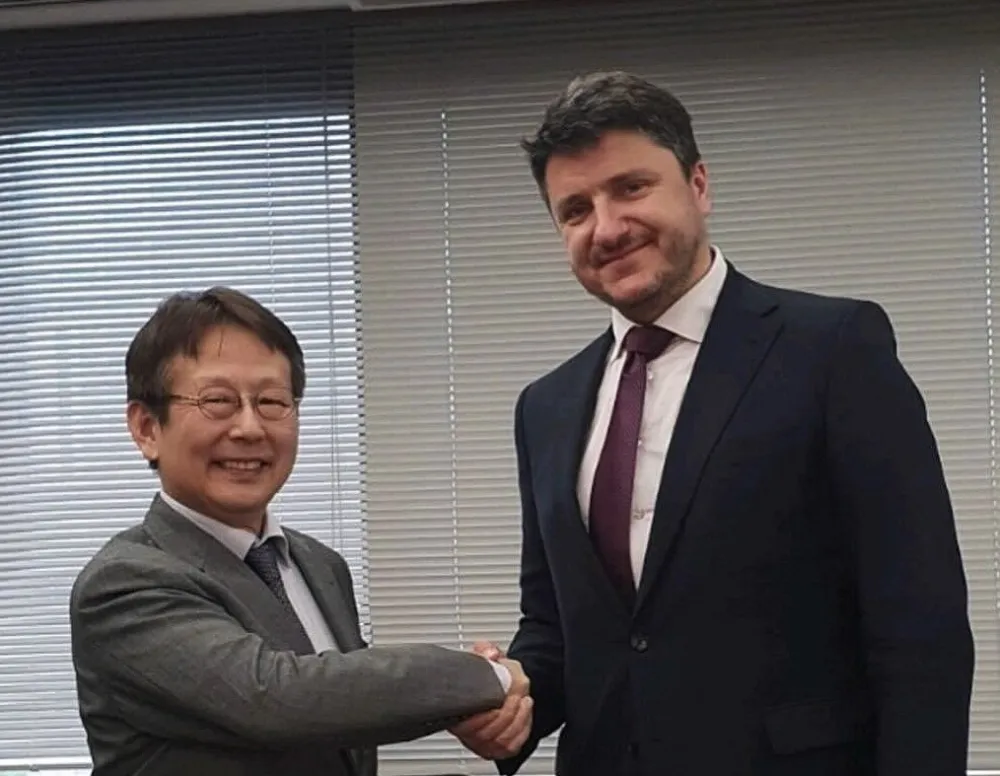 Milisav Raspopović i&nbsp;Kimitake Nakamura