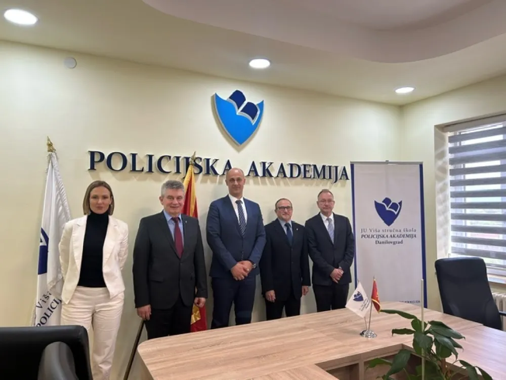 Ambasador Mađarske u posjeti Policijskoj akademiji u Danilovgradu