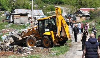 Ekolo&scaron;ka akcija u romskom naselju Brlja