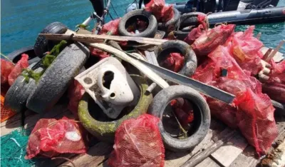 Iz mora izvučeno 1.320 kilograma čvrstog otpada