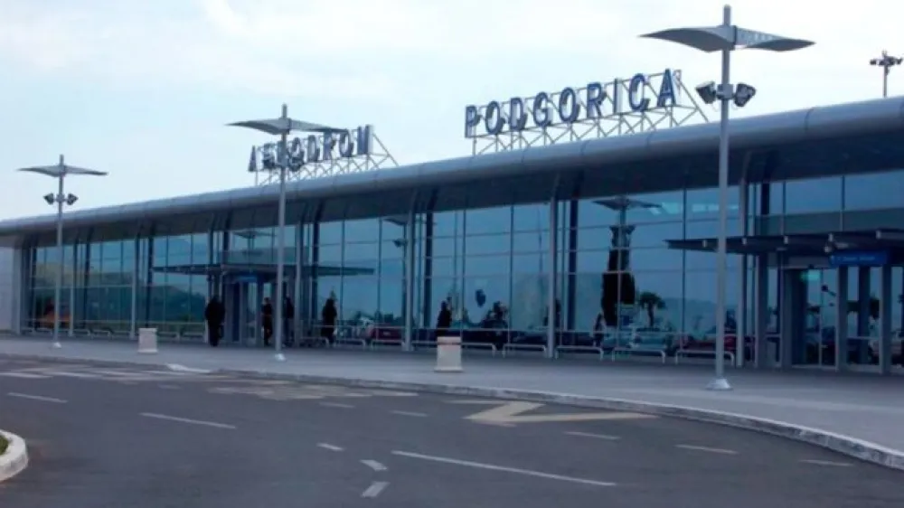 Aerodrom Podgorica: Broj putnika 45 odsto veći nego 2019. godine