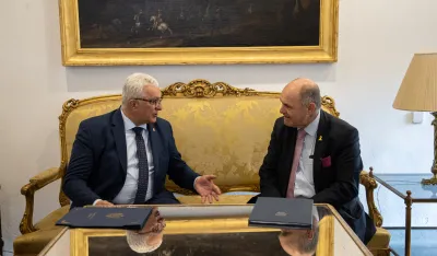 Andrija Mandić i Volfgang Sobotka