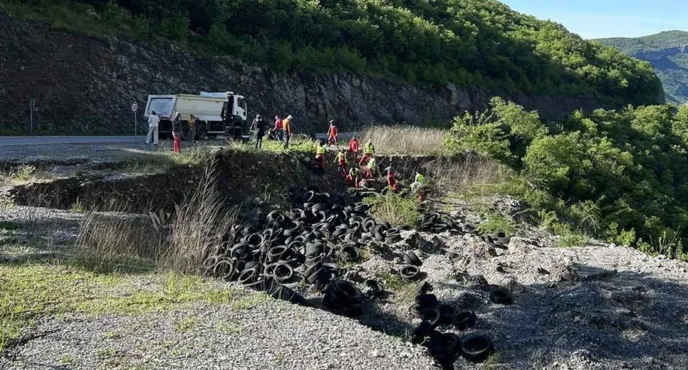 Gume iz korita Cijevne zavr&scaron;ile na barskoj deponiji