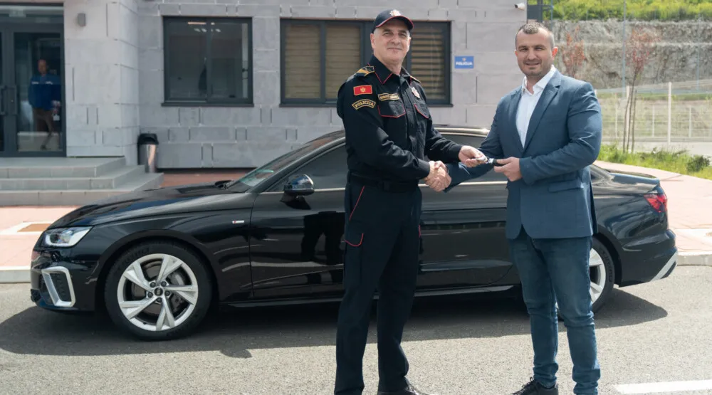 Monteput donirao MUP-u &ldquo;presretač&rdquo;: Vozilo vrijedno&nbsp;49.400 eura