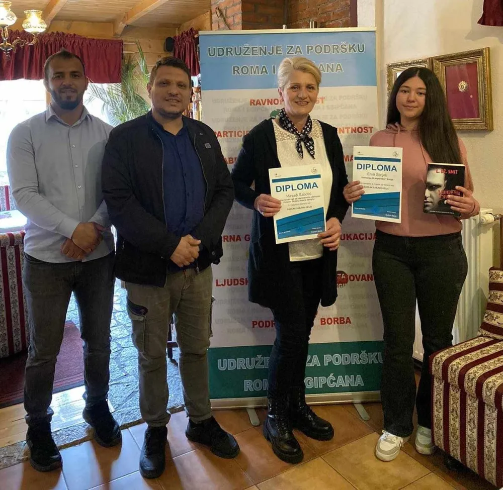 Medina Vi&scaron;njić pobjednica na literarnom konkursu u organizaciji&nbsp;UZP Roma i Egipćana