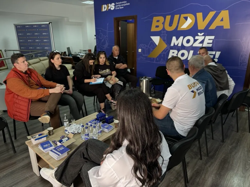 DPS: Lista,,Budva može bolje!&rdquo; za jedan dan skupila vi&scaron;e od 500 potpisa