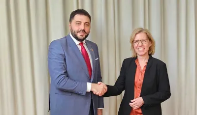 Vladimir Martinović i Leonora Gewessler