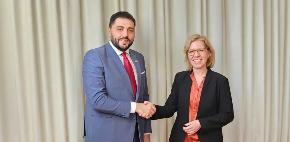 Vladimir Martinović i Leonora Gewessler