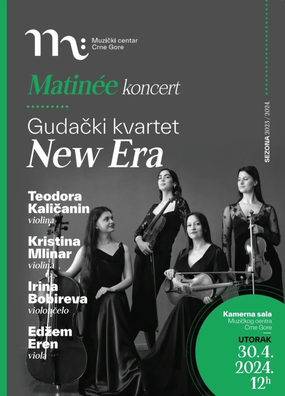 Nastupa kvartet "Nova era"