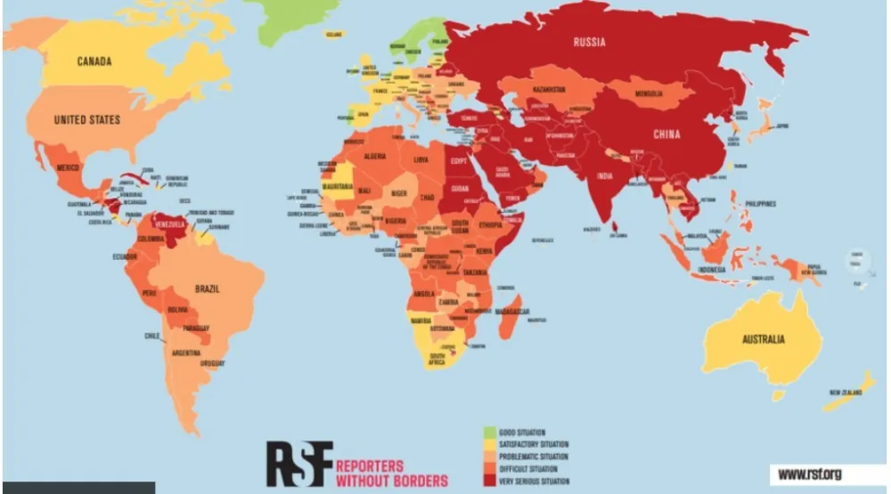 RSF: Sloboda medija u Crnoj Gori i dalje ugrožena političkim mije&scaron;anjem