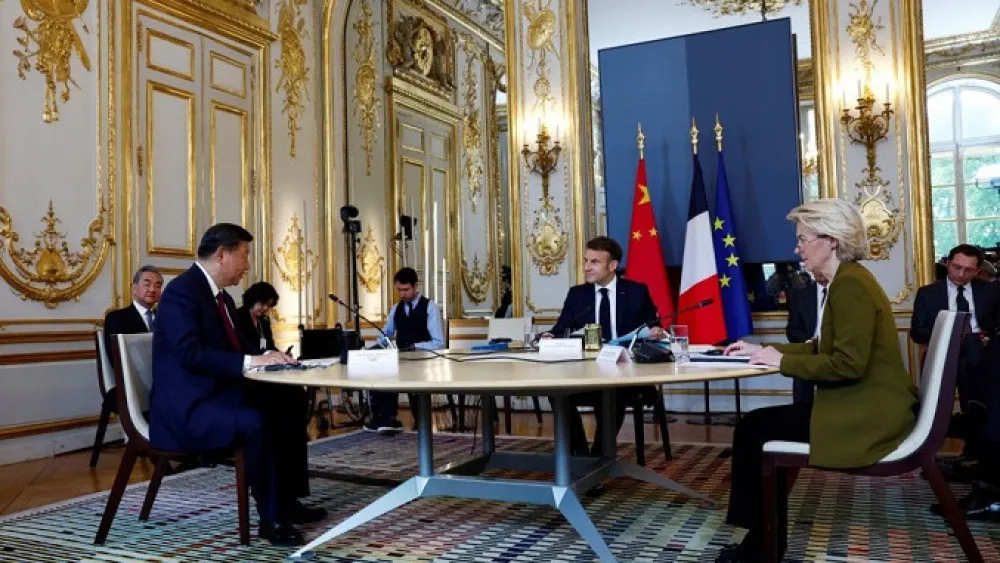 Si Đinping sa Makronom i Fon der Lajen: Evropa I Kina kao partneri da doprinesu miru u svijetu