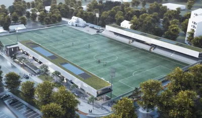 Izgled novog stadiona u Kotoru