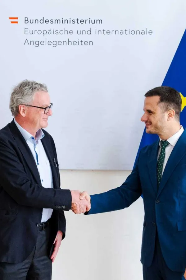 Predrag Zenović i&nbsp;Johanes Ajgner