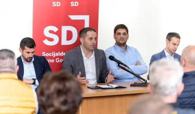 &Scaron;ehović&nbsp;u Bijelom Polju: Nadstranački savez SD-a, SDP-a i LP-a doprinos snaženju građanskog bića Crne Gore